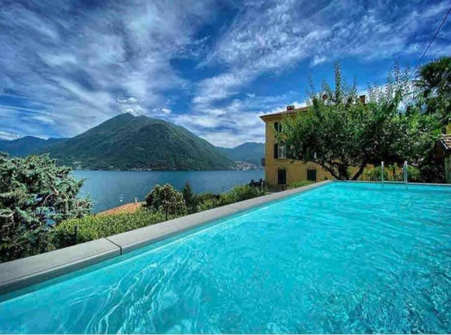 Villa Peroni Lake Como Classic With Swimming Pool Argegno Ngoại thất bức ảnh