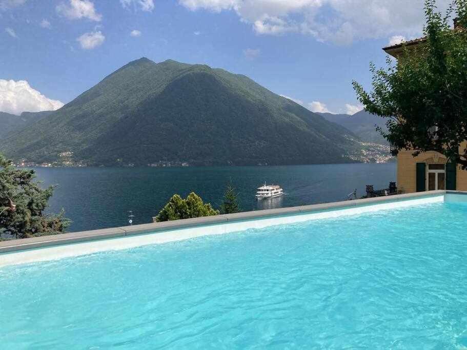 Villa Peroni Lake Como Classic With Swimming Pool Argegno Ngoại thất bức ảnh